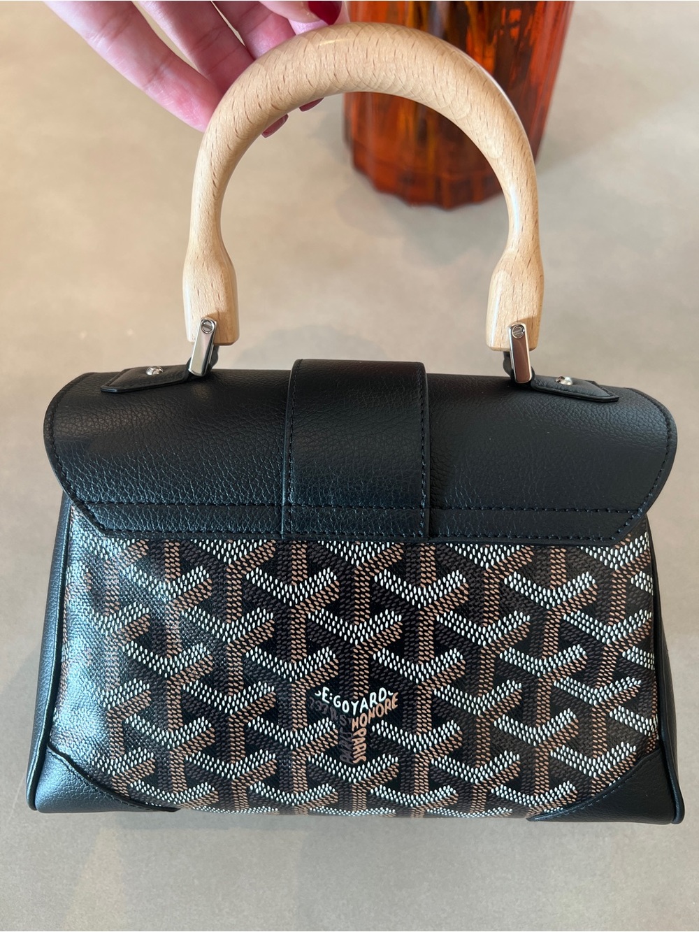 Goyard Saigon Souple Mini Bag - Black - Picture 2 of 4